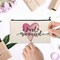 14Pieces 8 x 4.7 Inch Blank Craft DIY Canvas Pen Pencil Case- Cotton Canvas Invoice Bill Bag Makeup Bag Cosmetic Bag Multipurpose Travel Toiletry Pouch with Black Zipper